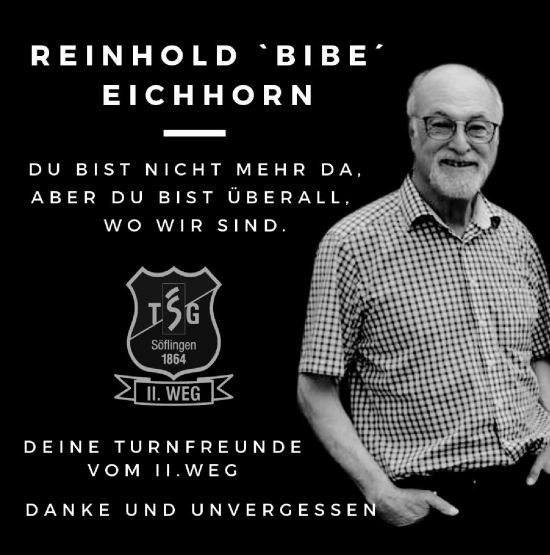 Traueranzeige von Reinhold Eichhorn von SÜDWEST PRESSE Ausgabe Ulm/Neu-Ulm